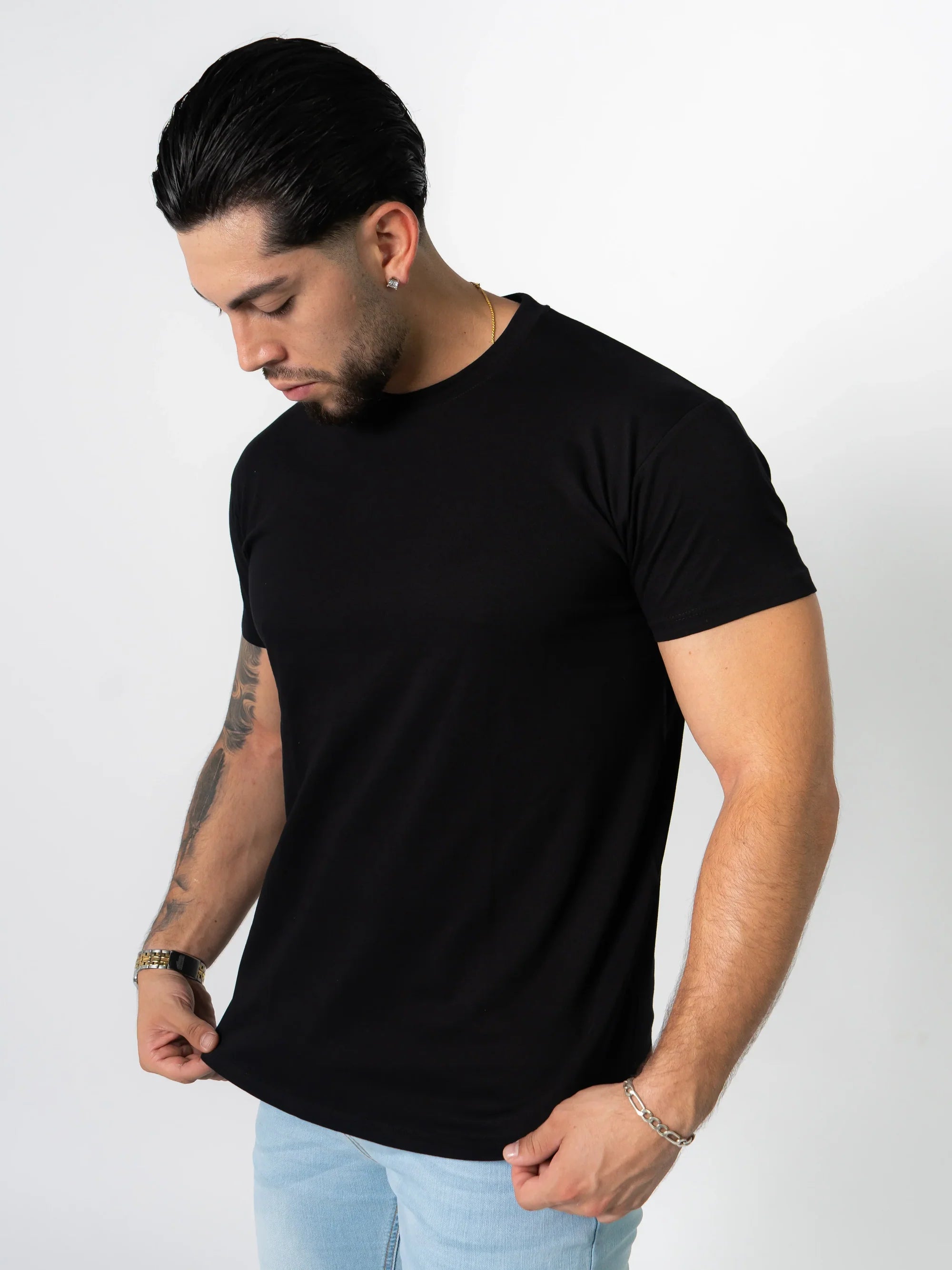 T-shirt slim fit black